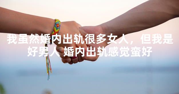 我虽然婚内出轨很多女人，但我是好男人 婚内出轨感